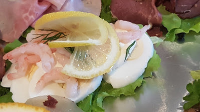 Smørrebrød Æg med rejer